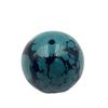 Pendente Grande in Porcellana da 14mm Fiore Wulan Turchese Perla Buddista Hubei Filo di Ferro Turchese