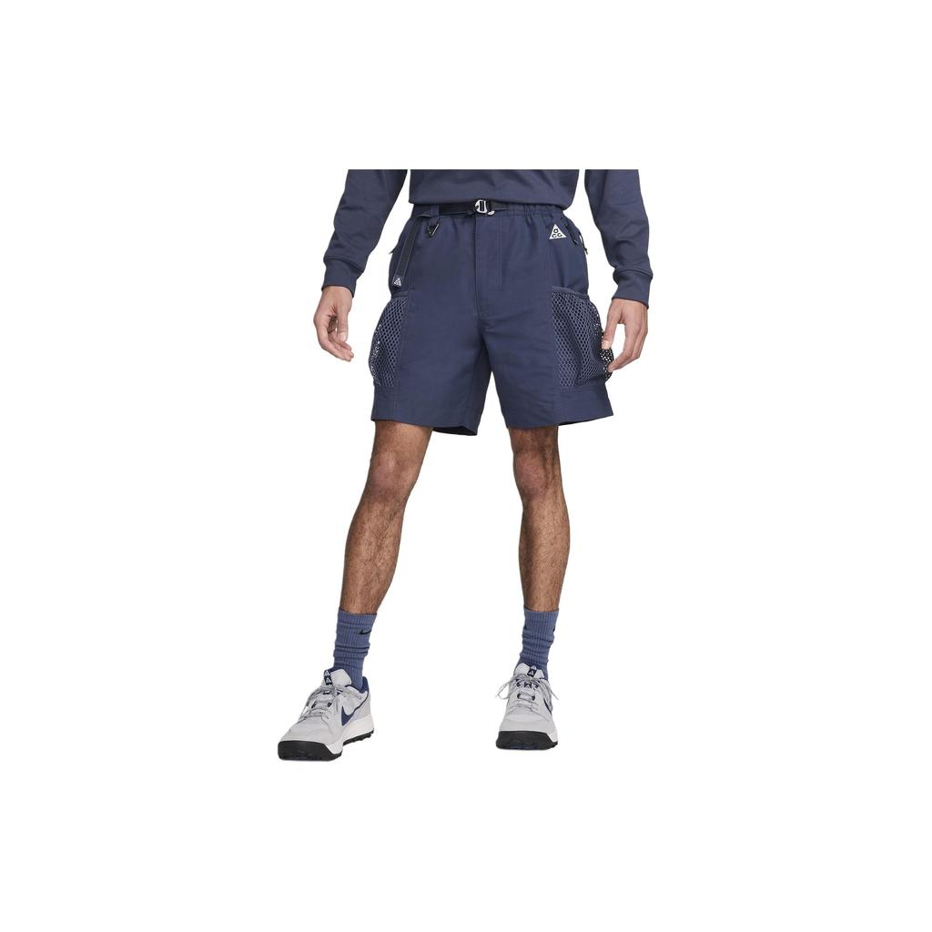Nike ACG Snowgrass Letter Embroidery Cargo Pocket Design Casual Shorts Men shorts Thunder-Blue DV9405-437