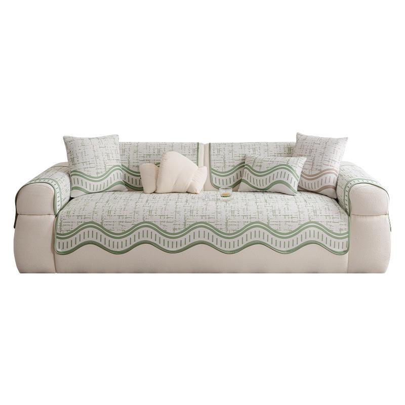 Ice Silk Sofa Cushion Summer Simple Modern Non-Slip Mat Cushion  New Summer Cool Sofa Cover Towel