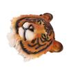 3D Simulation Animal Head Statues Wall Decor Resin Unique Exquisite Animal Head Statues Wall Hanging Sculpture for Home