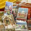 30Pcs Christmas Sticker Book Dual Texture Scrapbook Sticker Festive Scene Santa Snowman Diy Stickers Removable Decorative Sticker Holiday Craft Supply