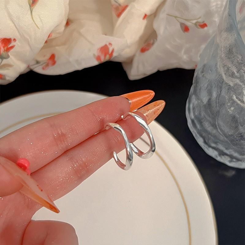 High-end Temperament Silver Earrings for Women