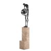 Metal Handicraft Abstract Human Figure Wrought Iron Figures Gymnast Decorative Figurines Home Decoration Accessories