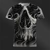 Men's Graphic Cool Skulls T Shirt Tee Top Short Sleeve T Shirt 3D Print Crew Neck Shirt Daily Designer Retro Vintage