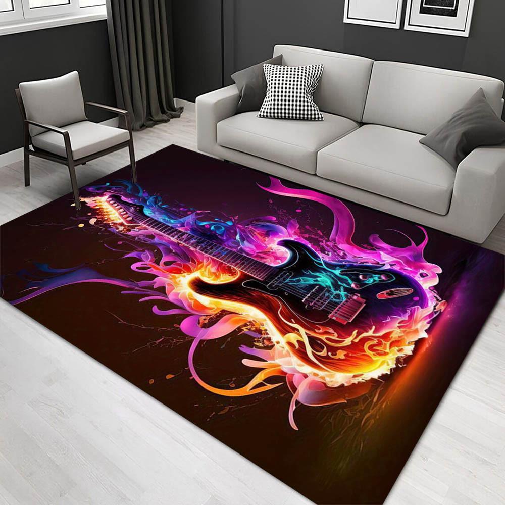 

1pc 2059017300 Pattern Carpet, Area Rug For Living Room Bedroom Room Bed Chair Laundry Entryway Corridor Yard Non-slip Outdoor Camping Rug F 60cm by 90cm