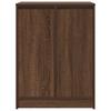 Shoe Rack Brown Oak Effect 57 x 34 x 76 cm Particleboard