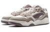 Li Ning Moon White Slip Resistant Abrasion Resistant Low top Skateboard Shoes Men's Brown White AGCS251-22