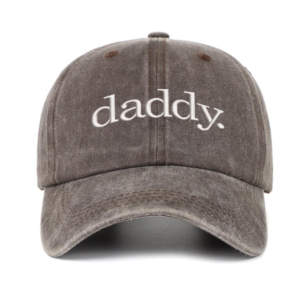 Adjustable daddy. Embroidery Caps Vintage Baseball Cap Fashion Sport Visors Cap  Father's Gift