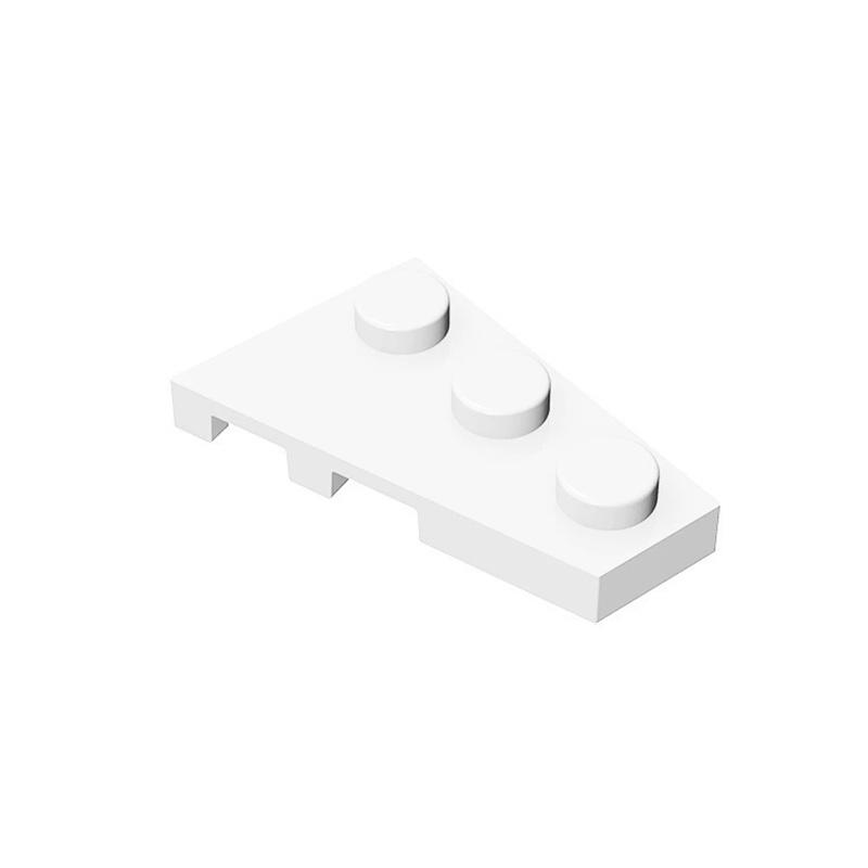 50pcs Puzzle Particle 43722 Wedge 3x2 Right Building Blocks Plate Board Brick Educational Toys Birthday Gifts Dropshipping