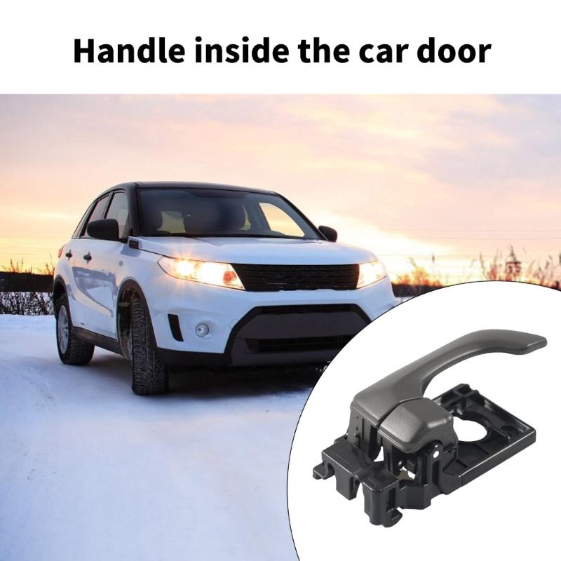 Car Interior Door Handles Set Simple to Install ABS Interior Door Handle Replacement 826102G000 Vehicle Spare for Car