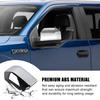 Chrome Direct Replacement Side Mirror Covers Caps For 2015- Ford F150, Directly Replace Style, Not Sticker Style