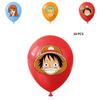 One Piece Themed Birthday Party Decoration Set Props Balloons Cake Flags Toppers