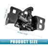 Car Hood Latch Lock Assembly No.15913930 Engine Hood Switch for Chevrolet Cobalt 2005-2010 for Pontiac G5 2007-2009 Metal