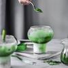 KEMORELA New Nordic Style Bar Cocktail Glass Coffee Mug Transparent Ball Yogurt Mousse Cup Ice Cream Dessert Cup Milk Shake Mug