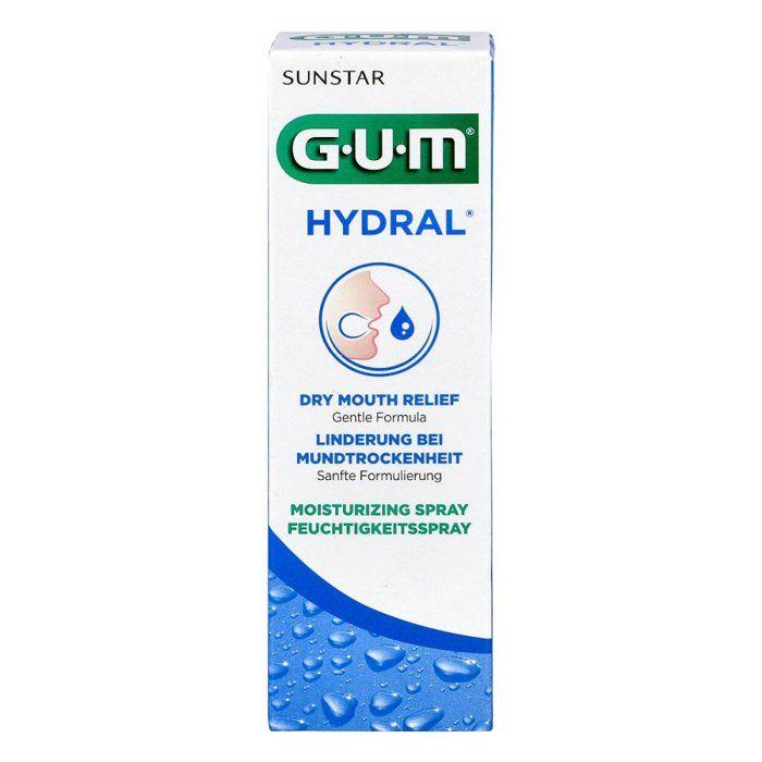 Spray bouche sèche - GUM - Hydral - 50 ml - Hydratation immédiate - Haleine fraîche - Enzymes actives
