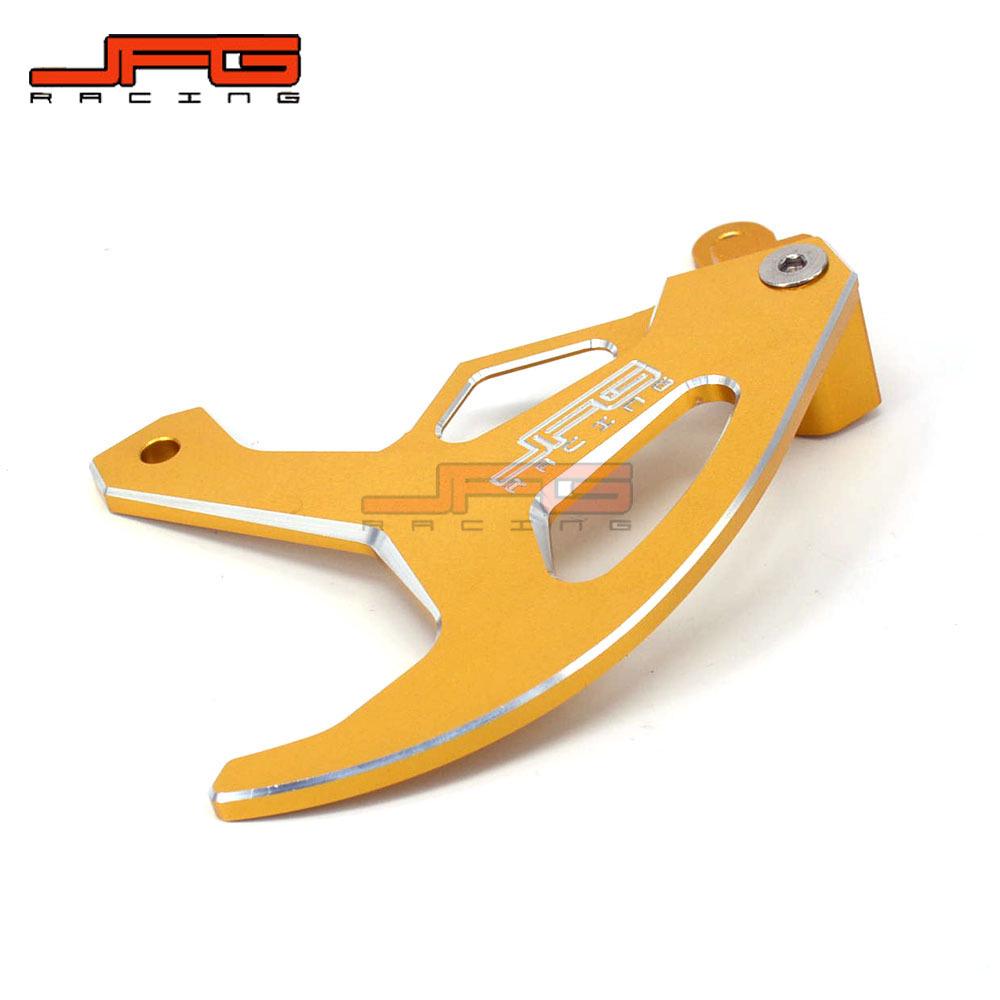 CNC Aluminum Rear Disc Brake Protector for RM125/250 DRZ400 Off-Road Motorcycles.