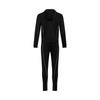 Under Armour Tracksuit Logo Hooded Long Sleeve Top Slim Comfortable Fashion Long Pants Casual Sports Set Men Tracksuits Black 1390152-001