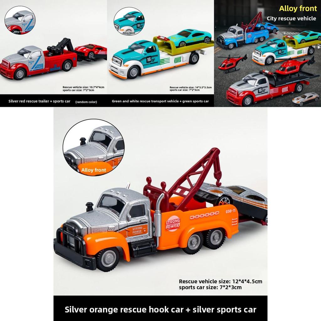 Childrens Alloy Rescue Fire Truck Toy With Inertia Drive For Interactive Play And Parentchild Bonding