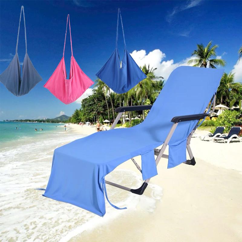 

Пляжное полотенце для взрослых, шезлонг, кровать, праздничный сад, бассейн, карманы для отдыха, сумка для переноски, чехол на стул, банное полотенце