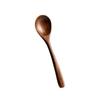 1Pcs Japan-Style Wooden Spoon Kitchen Cooking Soup Dinner Spoon Teaspoon Coffee Dessert Ice Cream Spoon Tableware