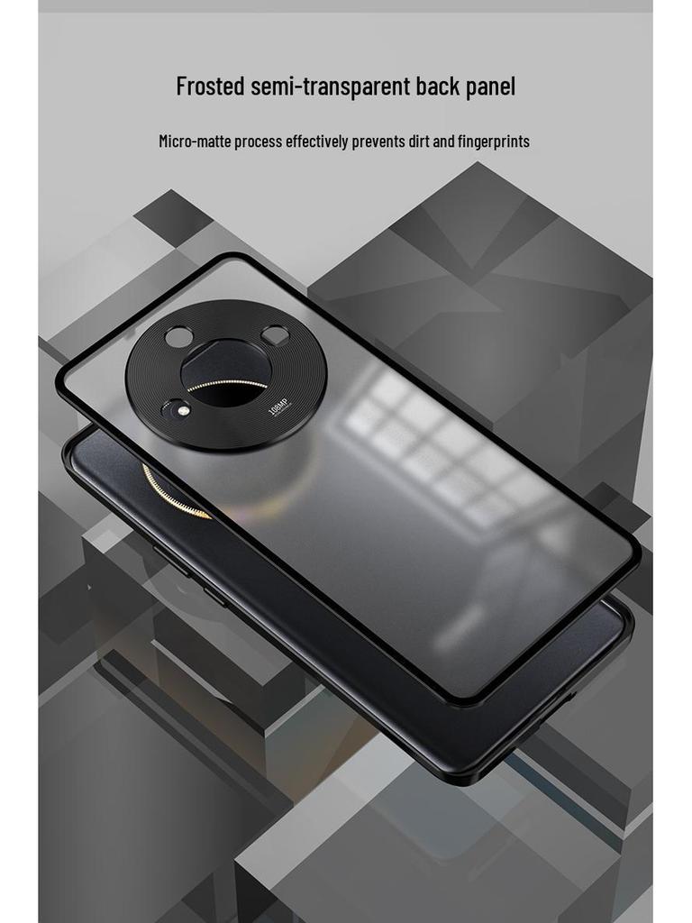 Honor X50gt Magic7Pro Anti-Fall Metal Frame Snap-On Phone Case