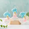 Cartoon Creative DIY Birthday Party Atmosphere Digital Candle 0-9 Decorative Ornaments Crafts