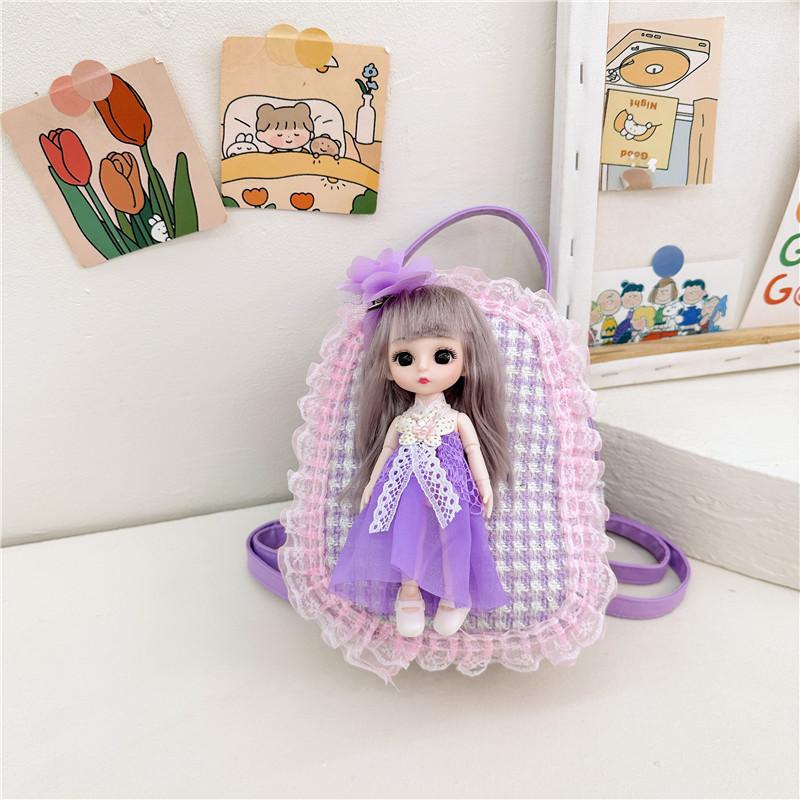

Fashionable Children s Shoulder Bag In Various Colors Ideal For Everyday Use Purple