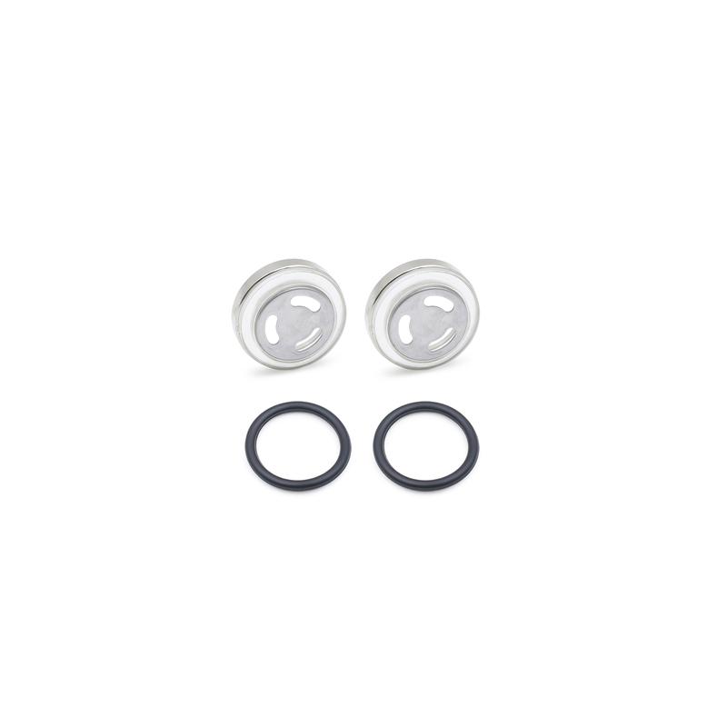 18mm Motorcycle Brake Master Cylinder Reservoir Sight Glass Len Gasket Universal Accessories Brake Master Cylinder Kit