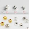 5pcs 3/4/5mm 925 Sterling Silver Open Crimp Clasps Wrapped Cord Buckle Connectors for Bracelet Necklace Jewelry Making DIY