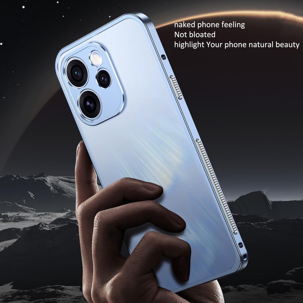Aluminium Alloy Metal Frame Bumper For OPPO K15 Pro+ Reno 14 15 Pro Camera Lens Protector Cap Cover Heat Dissipation Shockproof