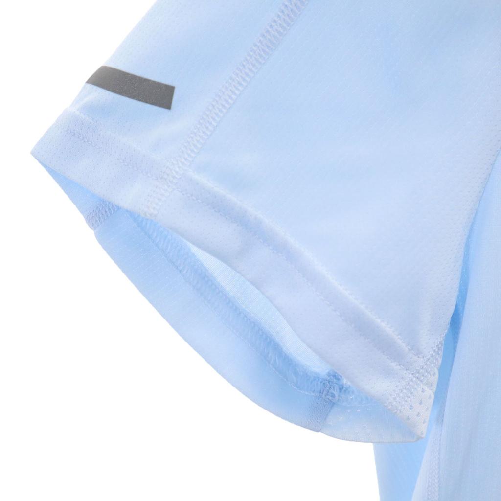 Adidas ungetragen Lauf Kurzarm Bekleidung OT hellblau Etikettiert Damen Gebraucht