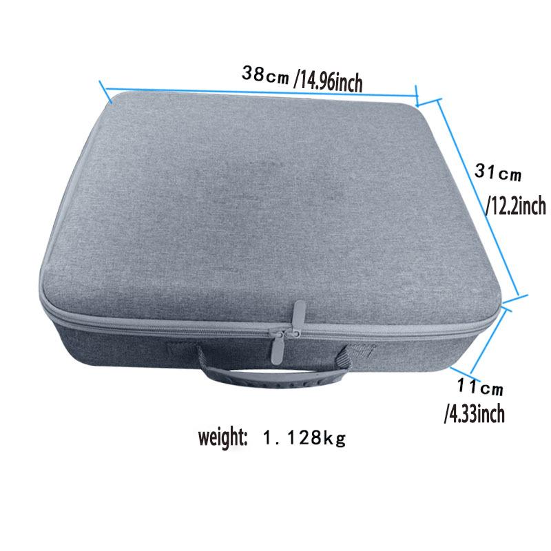Suitable for PS5 Portable Bag, Playstation 5 Partition Storage Bag, EVA Shock Resistant and Drop Resistant Storage Box