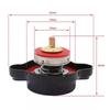 Car Motorcycle Styling Thermo Radiator Cap Tank Cover Water Temperature Gauge with Utility Safe 0.9 Bar/ 1.1 Bar/1.3 Bar Fuel Tank Caps3