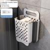 1 Set Clothes Storage Basket Large Capacity Bathroom Supplies with Handle Laundry Storage Organizer Clothes Basket Practical