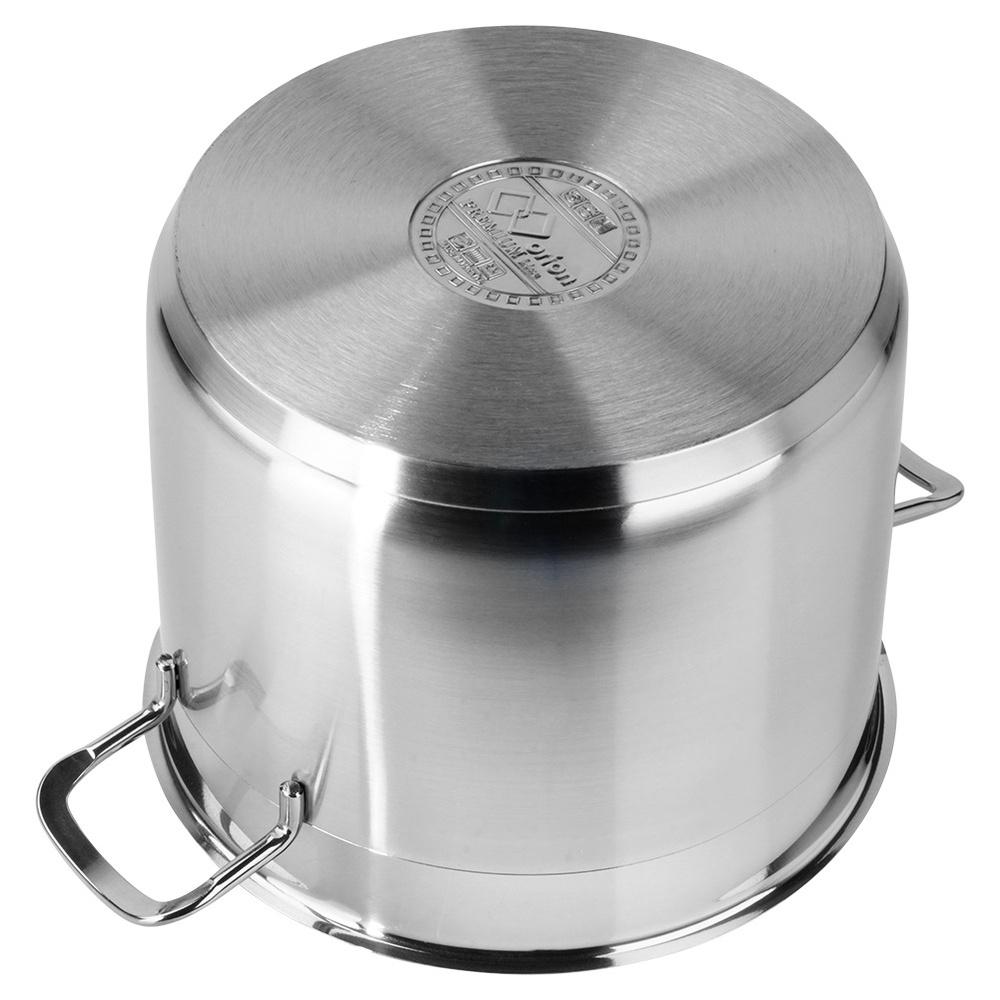 Steel pot with lid ANETT 22 cm, 6.5 l