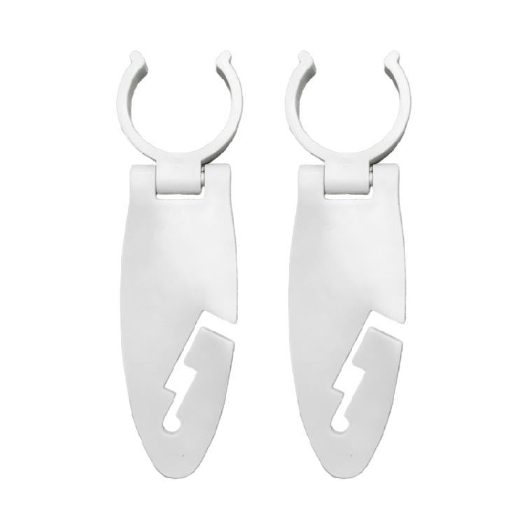 2 Stück Sichere Befestigungsklemmen Halter Paddelbrett Zubehör Einfache Montage Stand Up Paddle Board Clips Kunststoffhalter