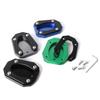 CNC Motorcycle Kickstand Foot Side Stand Enlarged Pad Support Plate