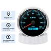 110mm GPS Speedometer 160MPH 0~8000rpm Tachometer Meter 7 Color 52mm Fuel Level Water Temp Oil Press Volt Sensor Kit 6 Gauge Set