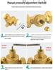 Water Pipe Pressure Reducing Valve for Home Heaters - PPR20/25/32, 4-Point PE Fitting