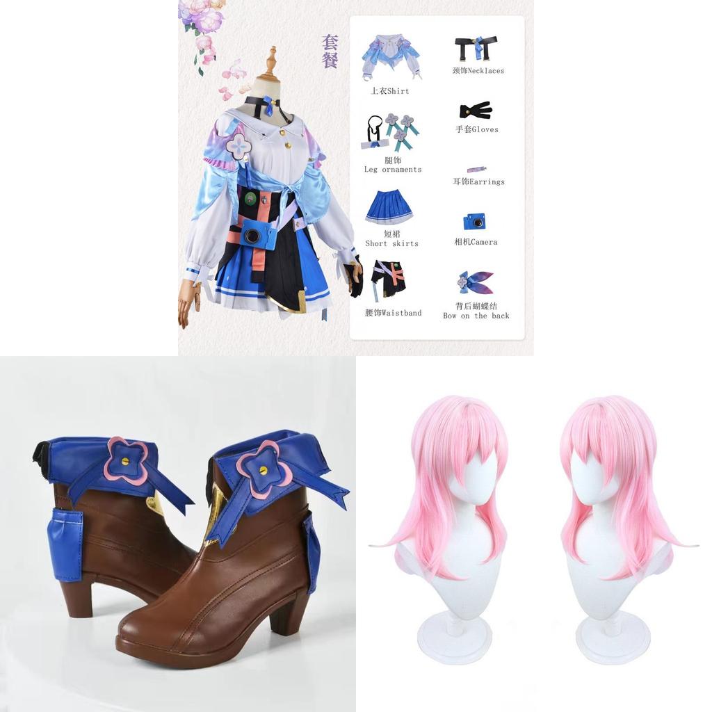 Honkai Star Rail March 7th Cosplay Costume For Anime And Gaming Enthusiasts