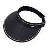 Hollow Straw Wide Brim Hat Woven Straw Beach Hat Visor Design Sun Hat  Casual Wear