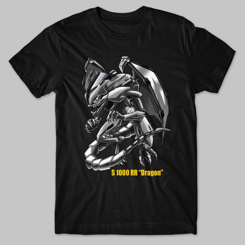 

Classic Motorcycle S 1000 RR Dragon Transfiguration Inspired T-Shirt 100% Cotton O-Neck Short Sleeve Summer Casual Mens T-shirt 4XL