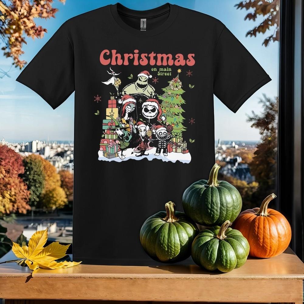 

Christmas On Mainstreet Nightmare T-shirt T shirt Men Women Unisex Tshirt SY42 4XL
