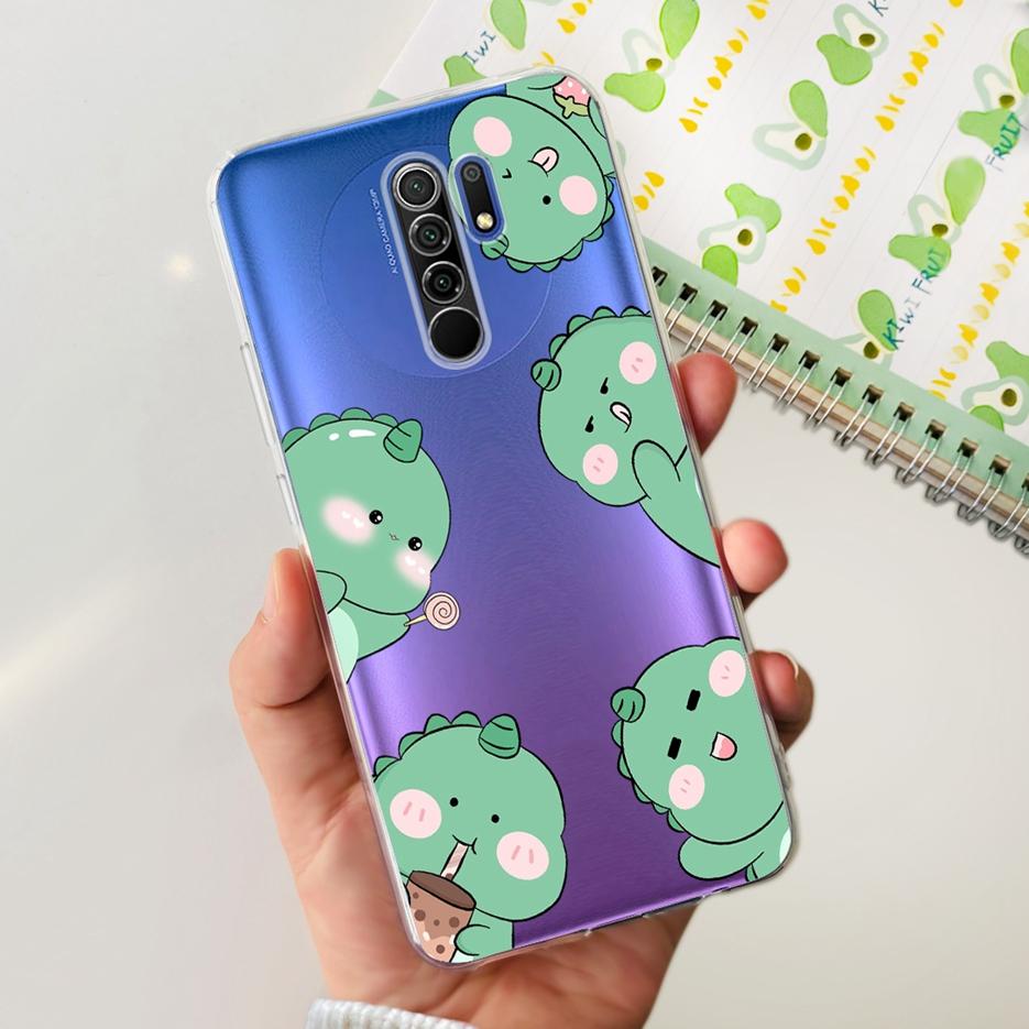 For Xiaomi Redmi 9 Case Stylish Painted Fundas 6.53'' Soft Silicone Phone Case For Xiaomi Redmi 9 Prime Redmi9 Back Cover Bumper