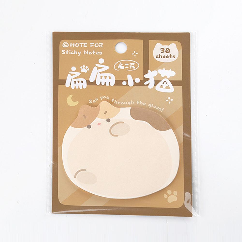 Kawaii Easy Peel & Stick Notes Creative Cute Cat Memo Pads Student Reward Stickers Reminder Bookmark Stickers Office Study Supplies
