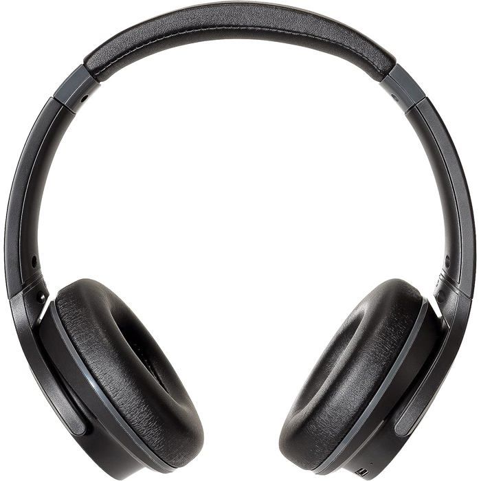 Casque Audio Bluetooth Audio-Technica ATH-S220BT Noir - Sur-oreille - Longue Autonomie