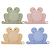 Frog and Fish Shape Pet Feeding Mat Silicone Lick Pad New Slow Feeder Licking Mat  For Dogs Cats