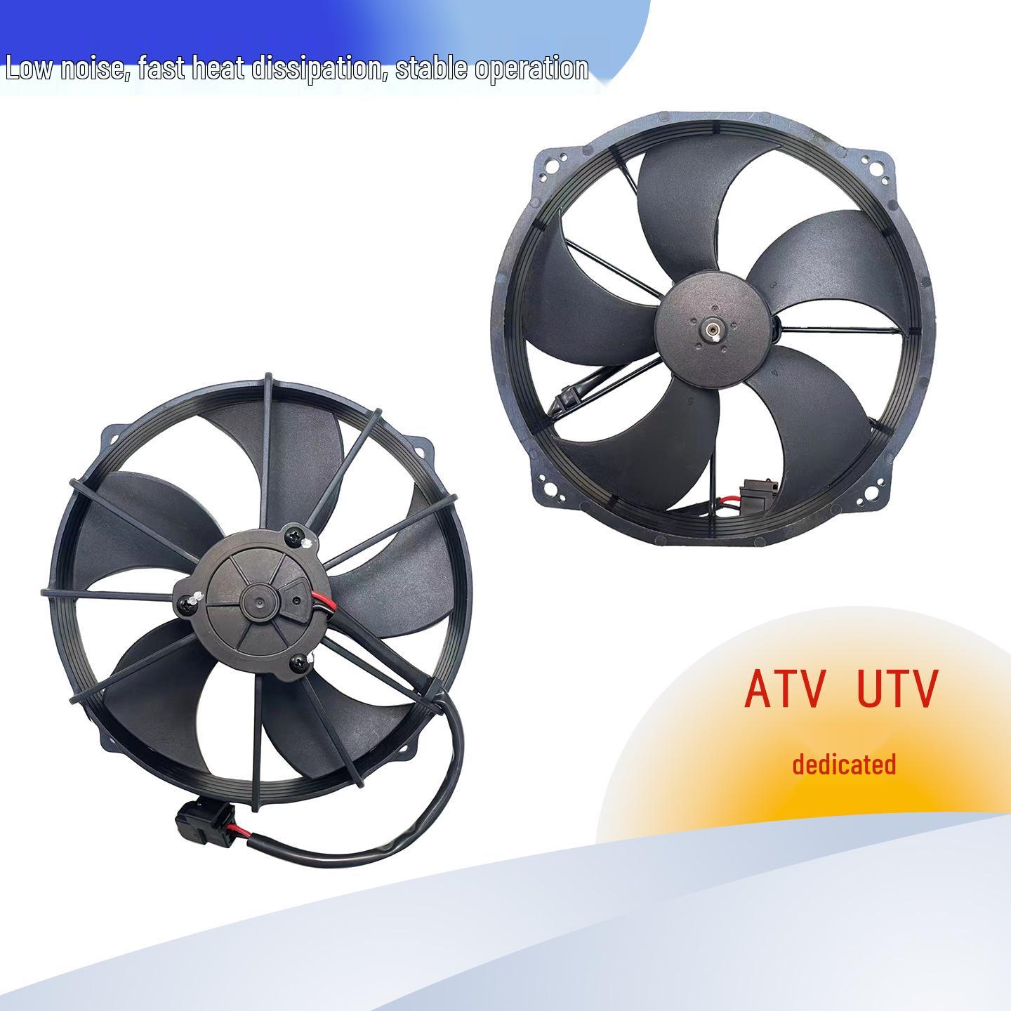 Off-Road UTV/ATV Motorcycle Cooling Fan Replacement for VA75-A101-90A Dedicated UTV ATV