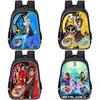 Zaino Beyblade X ad Alta Capacità Leggera Borsa in Tessuto Oxford Per l'Essenziale Scolastico