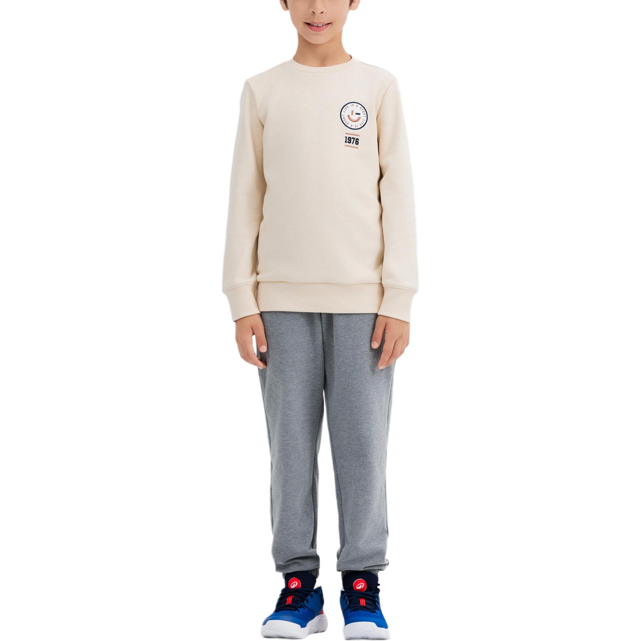 

DECATHLON 500 Training Comfortable Simple Warm Knitted Sweatpants Grey Teens 161-172 серый